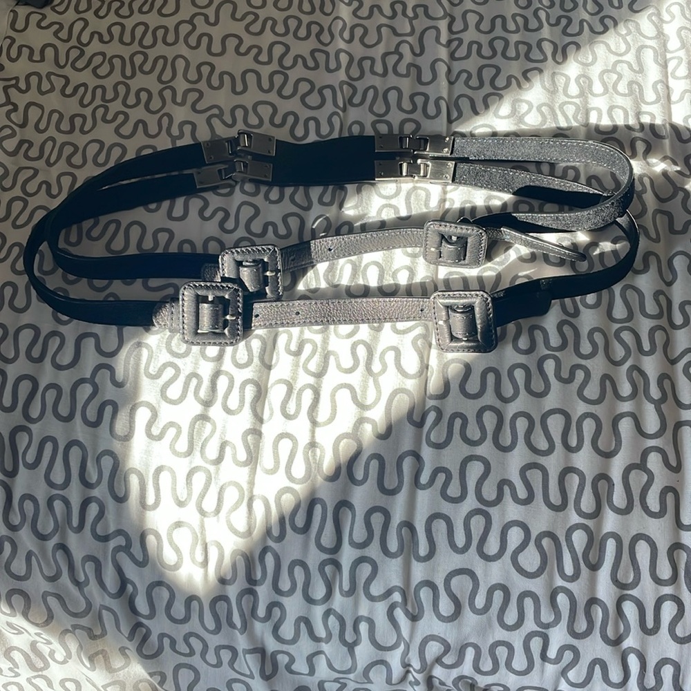 SARAH PACINI Leather BELT